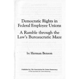 AUD - Democratic Rights in Federal Employee Unions