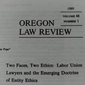 Two Faces, Two Ethics